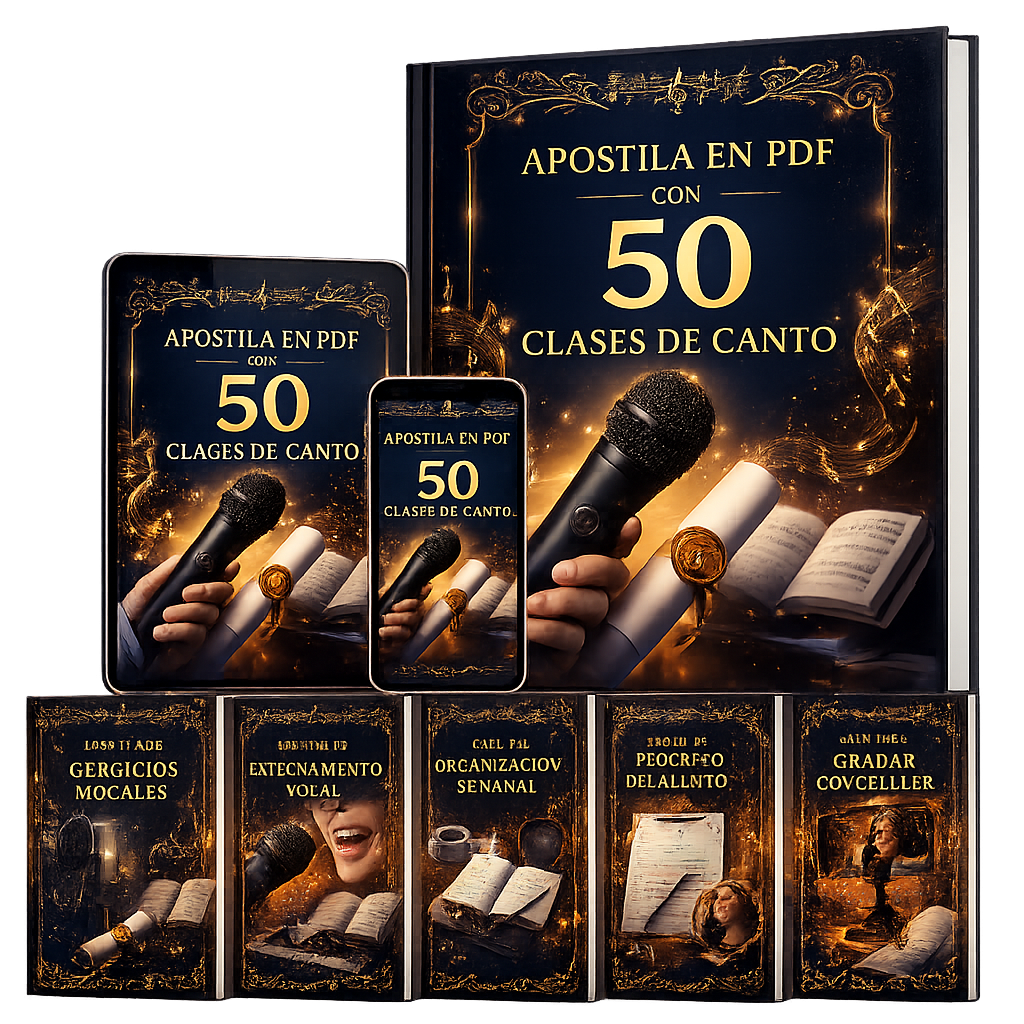Pack de 50 Clases de Canto